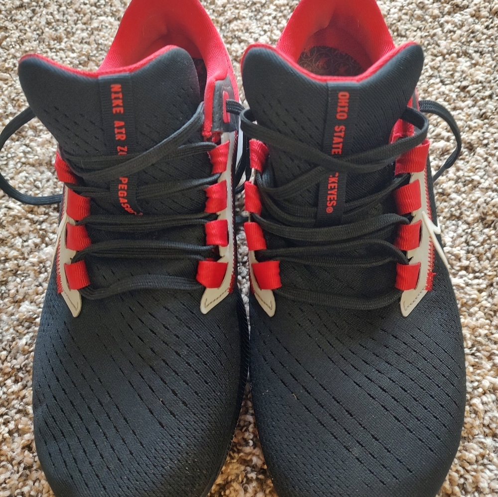 Nike Air Zoom Pegasus 38 Ohio State Running Shoes
